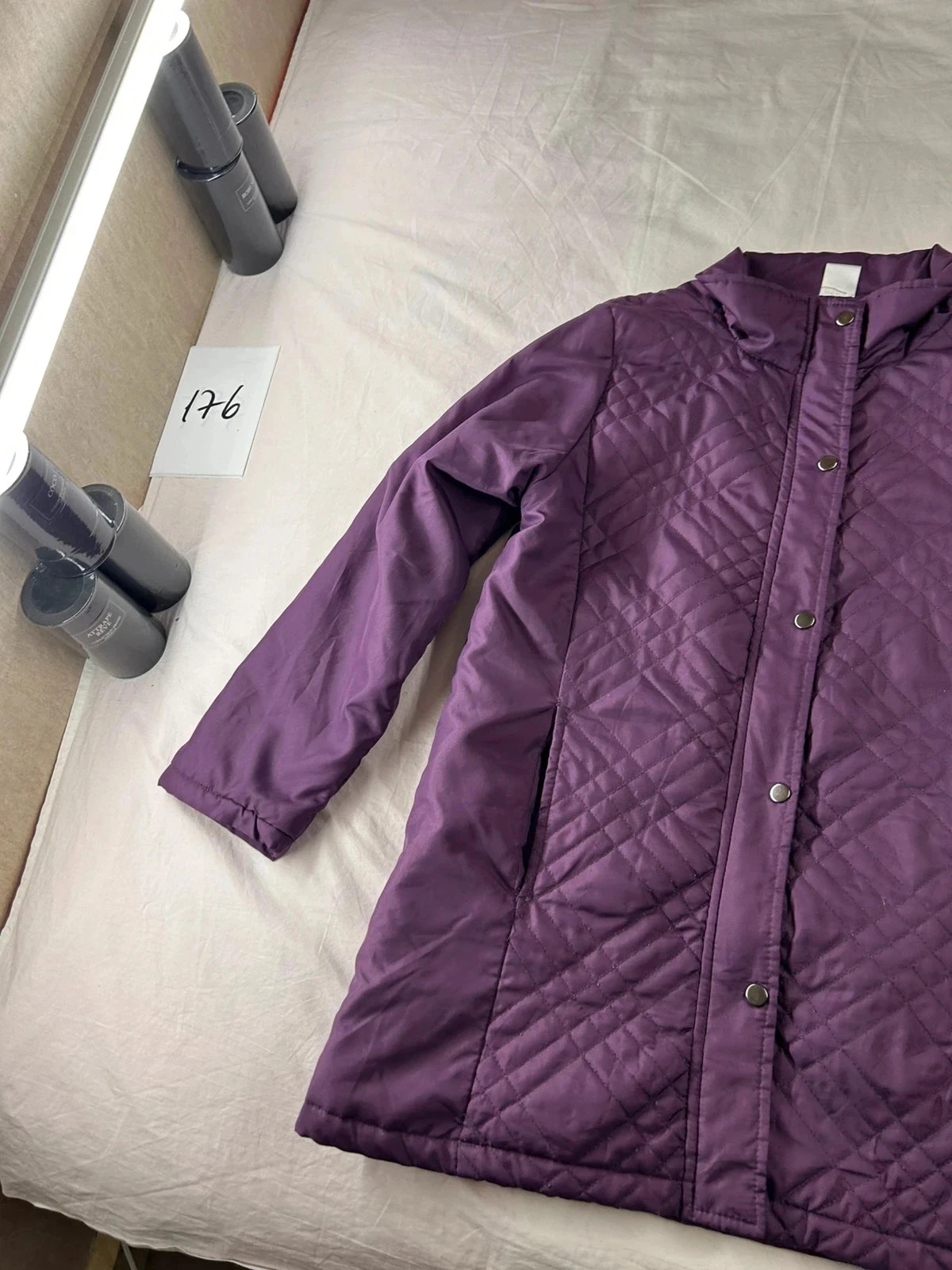 Lila Anne de lancay light purple jacket – photo 3